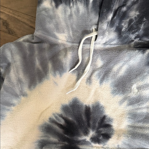 Polo by Ralph Lauren Black and Gray Tie-Dye Hoodie - Picture 5 of 6